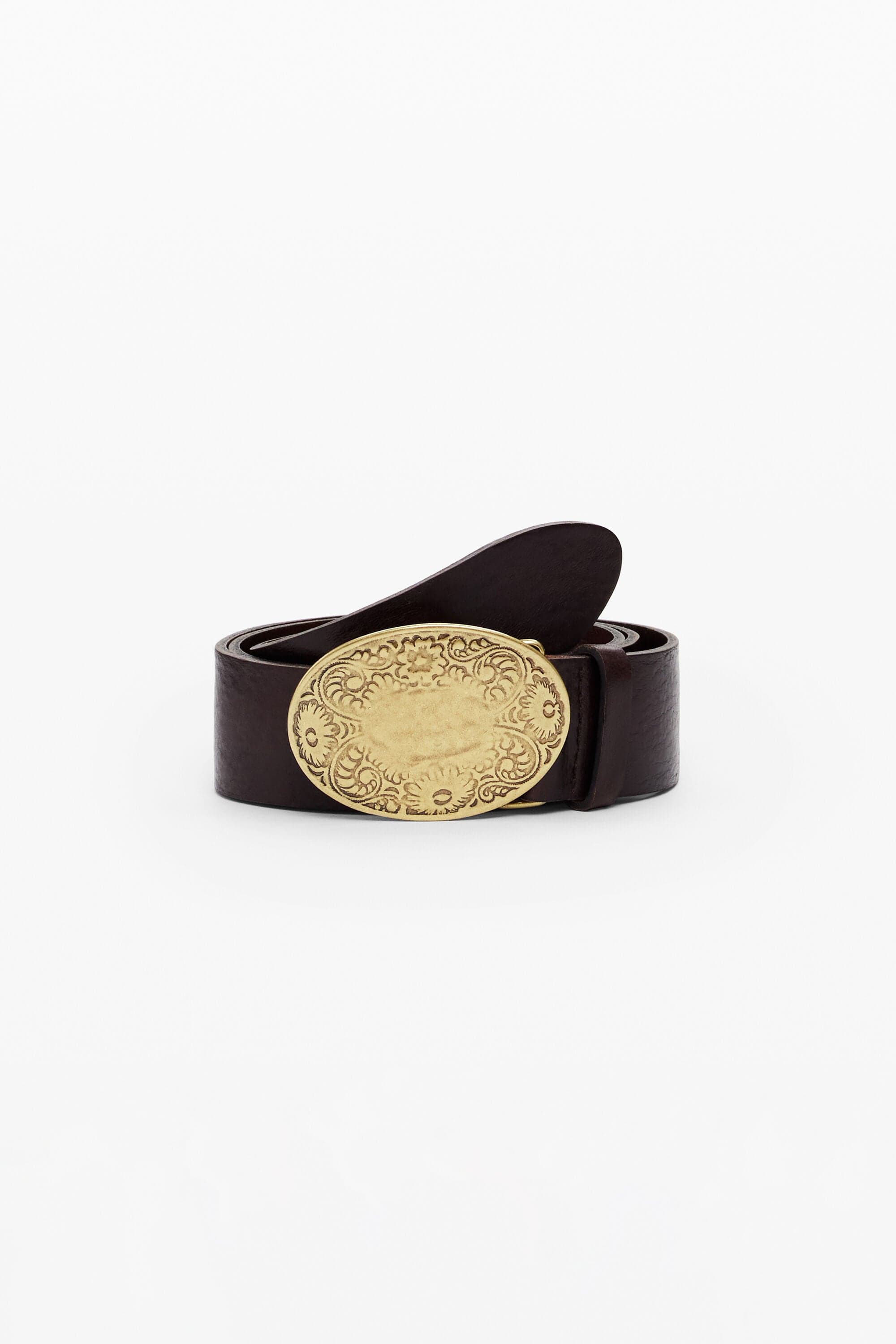 Desigual, Cinturón hebilla, Cow Leather, MarróN, 95